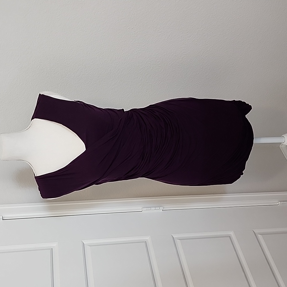 DVF ruched dress